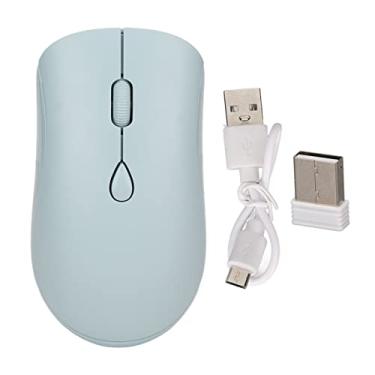 Imagem de Mouse Ergonômico Portátil Silencioso 2.4g Sem Fio, 800 1200 1600 DPI Configurações Com Bateria Recarregável, Adequada para Jogos, Aprendizado, Compatível Com Laptops, Desktops,