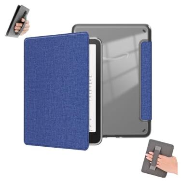 Imagem de GUKSRASO Capa para Kindle Paperwhite 12ª Geração 2024 (7", Modelo: SA568B) / Colorsoft Signature Edition - Capa Traseira de Acrílico Transparente Durável, Alça de Mão