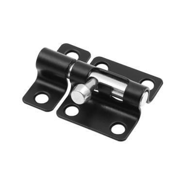 Imagem de Prime-Line U 117518 Porta e portão, trava de barril deslizante 5 cm com parafusos, preto fosco (pacote único)