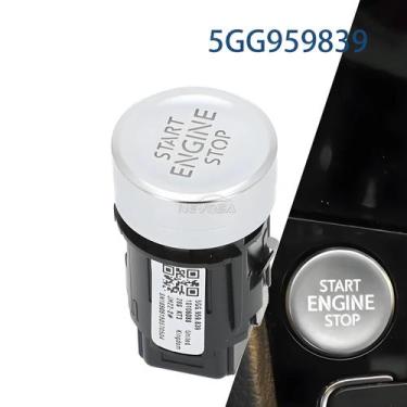 Imagem de Botão De Ignição E Parada Do Motor VW Golf 7 MK7 VII 5GG 959 839 GTI e