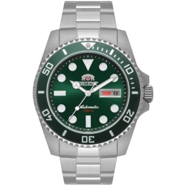Imagem de RELOGIO ORIENT AUTOMATICO VERDE METAL PRATA F49SS027NH E1SX