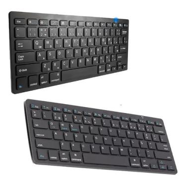 Imagem de BDNET, Mini Teclado Sem Fio H-704 Botões Macios Teclas Silenciosas