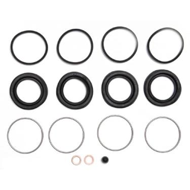 Imagem de ACDelco Kit profissional 18H209 de freio a disco frontal e kit de vedação com botas, vedações, arruelas e tampa