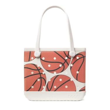 Imagem de BOGG BAG - Bolsa média - Hoop Dreams - 38 cm C x 12,7 cm L x 32,7 cm A - Praia, piscina, barco, trabalho, esportes - EVA multiuso - Leve, lavável, durável