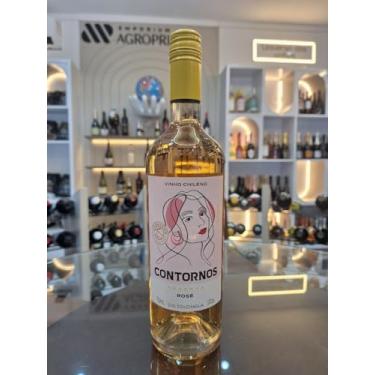 Imagem de Contornos Vinho Chileno Reserva Rosé Seco, D.O. Colchagua, 750ml