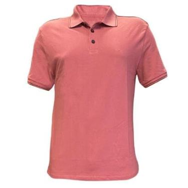 Imagem de Polo Ellus Malva Piquet EASA Friso Classic Mc-Masculino