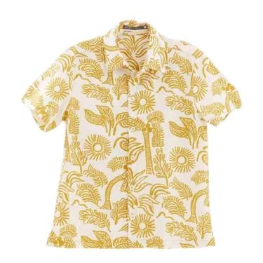 Imagem de Camisa Fábula Ventinho Amarelo-Masculino