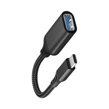 Imagem de Adaptador De Cabo De Dados Tipo C Para USB 3.0 OTG, Extensão Masculino