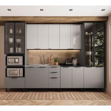 Imagem de Cozinha Modulada 6 Peças sem Pia Lumina Telasul