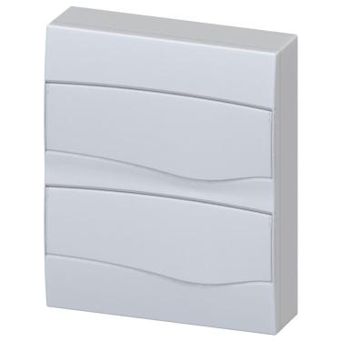 Imagem de Centro De Distribuição De Sobrepor Para 24 Disjuntores Com Porta Opaca Din Ip40 - 096.200.044 - Brum