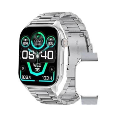 Imagem de Relógio Inteligente Feminino Com Chamada Bluetooth LIGE 2025 Monitor D