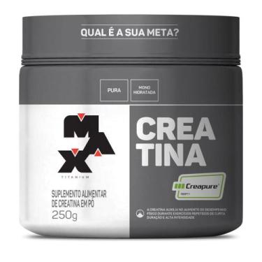 Imagem de Creatina Creapure Max Titanium - Pura Monohidratada, 250g