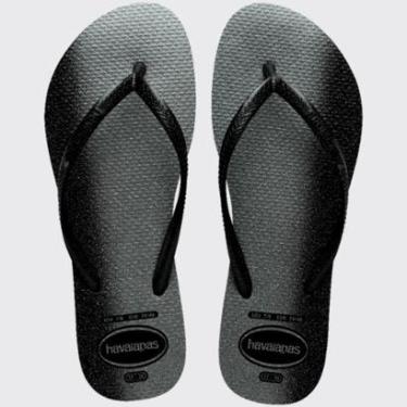 Imagem de Chinelo Feminino de Dedo Casual Havaianas Slim Gloss-Feminino