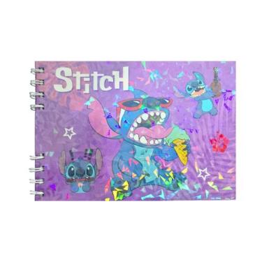 Imagem de Caderno de Desenho Bobbie Goods Stitch Capa Dura A5 com 48 Folhas 180g