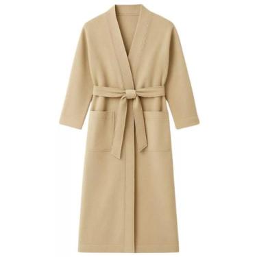 Imagem de Roupão De Banho Unissex Tecido Atoalhado 100% Poliéster Adulto Ultra M