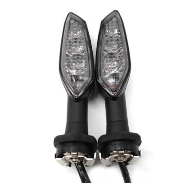Imagem de GRJQRKHZ Luz de seta de motocicleta para K&awasaki Z900 2017-2020 Luz de seta traseira para motocicleta Lâmpada indicadora de freio traseiro acessórios de motocicleta