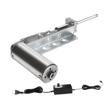 Imagem de harayaa Atuador linear alternativo de 0-2 kg de empuxo, mini motor DC resistente, silencioso, ajustável e versátil para automação industrial faça você mesmo