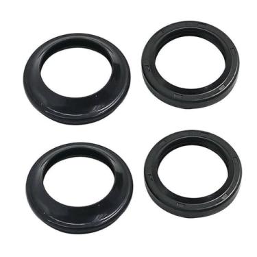 Imagem de Kit de garfo de borracha e vedação contra poeira 56-132 Substituição para Honda CB1100 CB400F CB500F CB500X CBR1000F CBR500R
