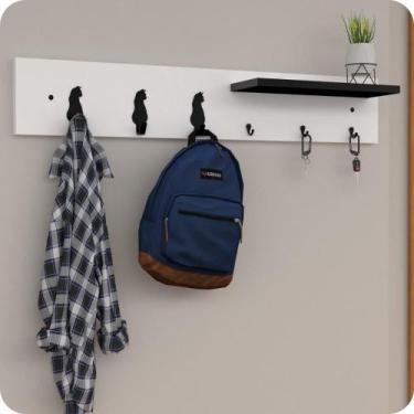 Imagem de Porta Chaves De Parede Porta Chaveiro Organizador B.P.G.P - MetalCromo