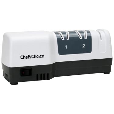Imagem de Afiador Elétrico de Facas e Tesouras com 2 Estágios, 110v, CHEFSCHOICE 250, Branco