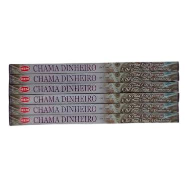 Imagem de Incenso Indiano Hem Chama Dinheiro - Abundância 6 Caixas