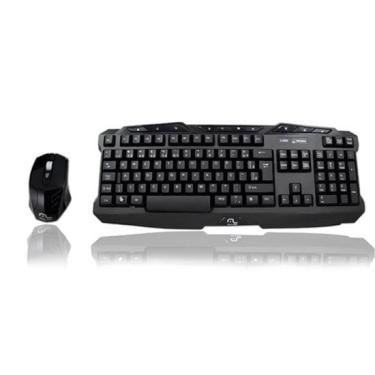Imagem de Teclado E Mouse Sem Fio 2.4 Ghz Multimidia Gamer Usb