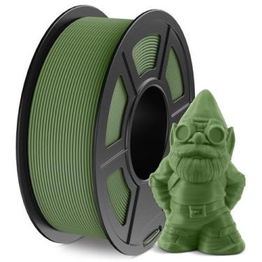 Imagem de Filamento de impressora 3D JAYO Matte PLA verde oliva 1,75 mm 1,1 kg
