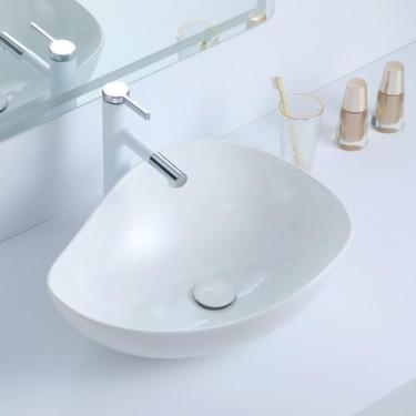 Imagem de Cuba Deend De Cerâmica VelaBianca Para Banheiro 51x39x18cm