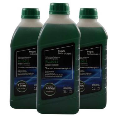 Imagem de Kit 3 Aditivos Radiador Delphi Inorgânico RL10011 - Cód.8485