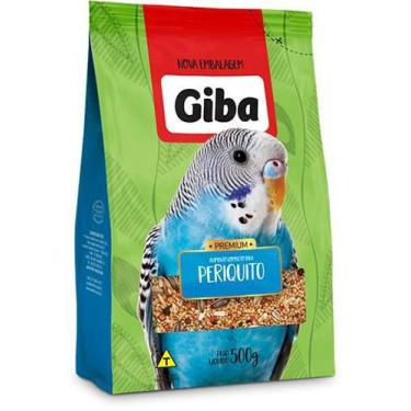 Imagem de Alimento Pássaros Mistura Periquito 500g - Giba