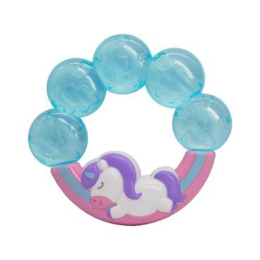 Imagem de Mordedor para Bebê Buba com Água Unicórnio