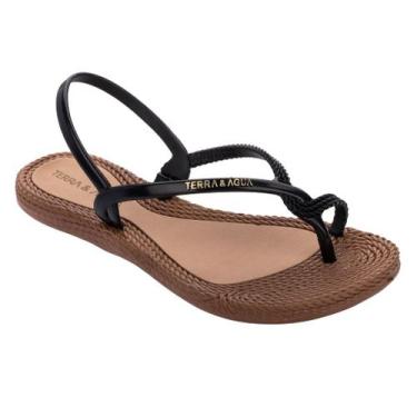 Imagem de Sandalia terra e água original feminino confortável de dedo delicada  