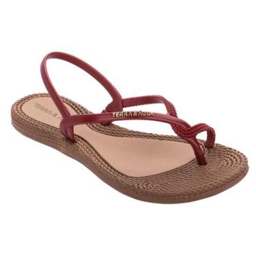 Imagem de Sandalia terra e água original feminino confortável de dedo delicada  