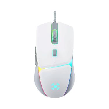 Imagem de Mouse Gamer RGB Fortrek Crusader Branco - AC3086