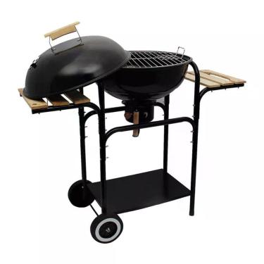 Imagem de Churrasqueira a Carvão Redonda com Bandejas Mr. Beef