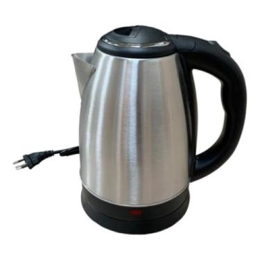 Imagem de Chaleira Elétrica 2L Aço Inoxidável Desligamento Automático Tampa com Trava de Segurança (127 V)