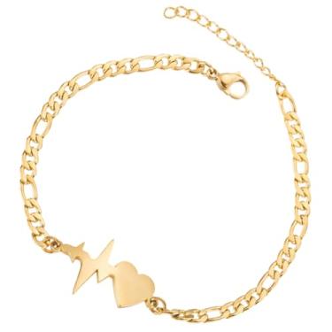 Imagem de Batimento cardíaco para mulheres, design minimalista de coração para adolescentes, presente para aniversários, Natal e ocasiões especiais