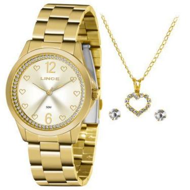 Imagem de Relógio Lince Feminino Lrgj121Lky83C1Kx Dourado
