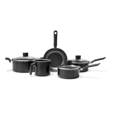 Imagem de Conjunto de Panelas 5 Peças Ebony Preto Brinox