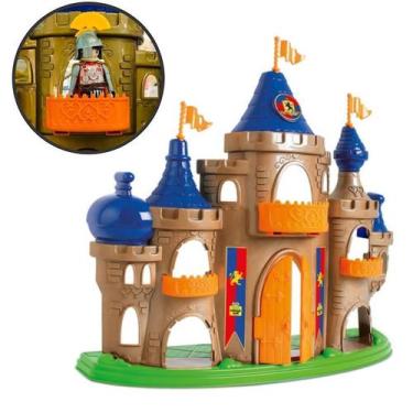 Imagem de Castelo Medieval Infantil Batalha Do Dragão Com Acessórios - SAMBA TOY
