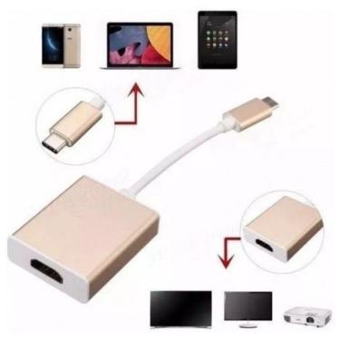 Imagem de Cabo Adaptador USB 3.1 Tipo C para HDMI