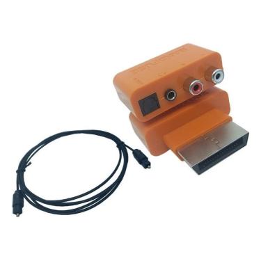 Imagem de Kit Conversor De Áudio Para Xbox 360 Com Rca P2 Óptco 2m