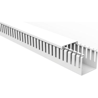 Imagem de Canaleta para Painel Tramontina Aberta Branca 50x50x2000 mm