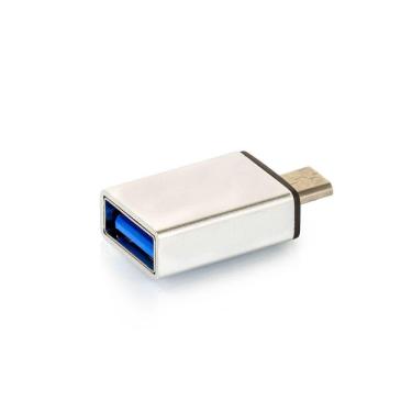 Imagem de Adaptador Usb Android Com Função Otg - Prata
