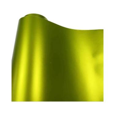 Imagem de Filme Vinílico Cromado Fosco Em 14 Cores, Adesivo Para Carro Sem Bolha