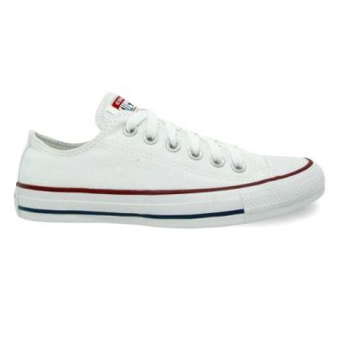 Imagem de Tenis all star chuck taylor cano baixo ref ct045 unissex, 36, Branco, 