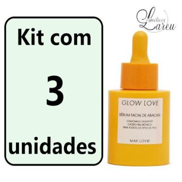 Imagem de -Kit Serum Glow Love Abacaxi Kc (3 un.) - Max Love