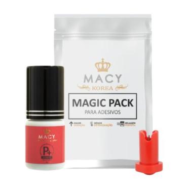 Imagem de Cola para cílios fio a fio e volume russo Macy P+ 3ml