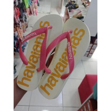 Imagem de Havaianas logomania2, Buttercream, 35/36