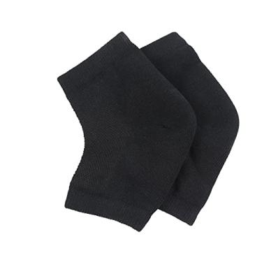 Imagem de Meias Hidantes Para Calcanhar 1 Par de Meias Forradas sem dedos Para Spa, Tamento Para Os Pés, Aiante de Calcanhar, Compressão Para Curar E Tar Calcanhares Secos E Rachados Enquanto Você Dorme